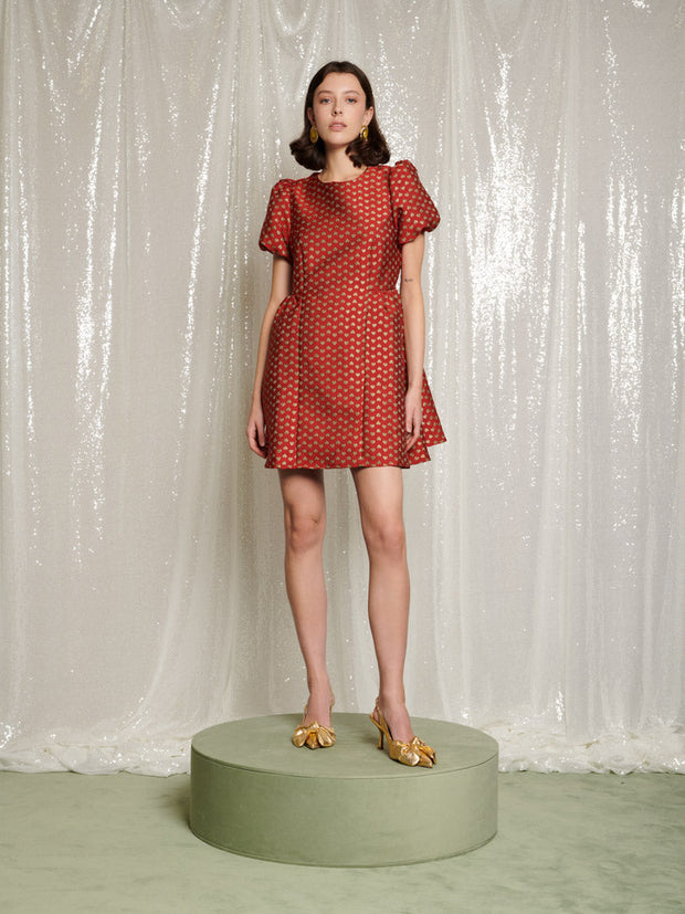 Mini Love Jacquard Dress