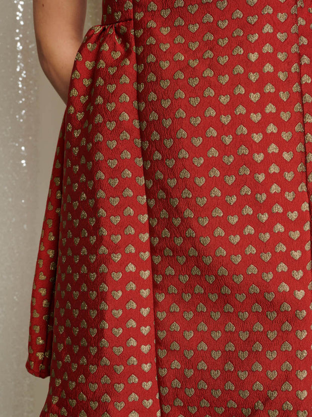 Mini Love Jacquard Dress