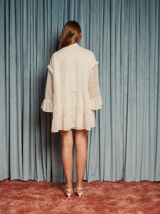 Fanciful Mini Dress Cream Ivory / Z