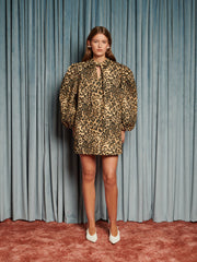 Mirage Leopard Mini Dress