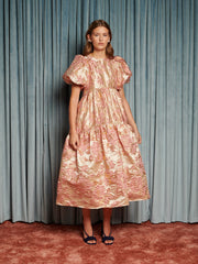 Harmonia Jacquard Midi Dress