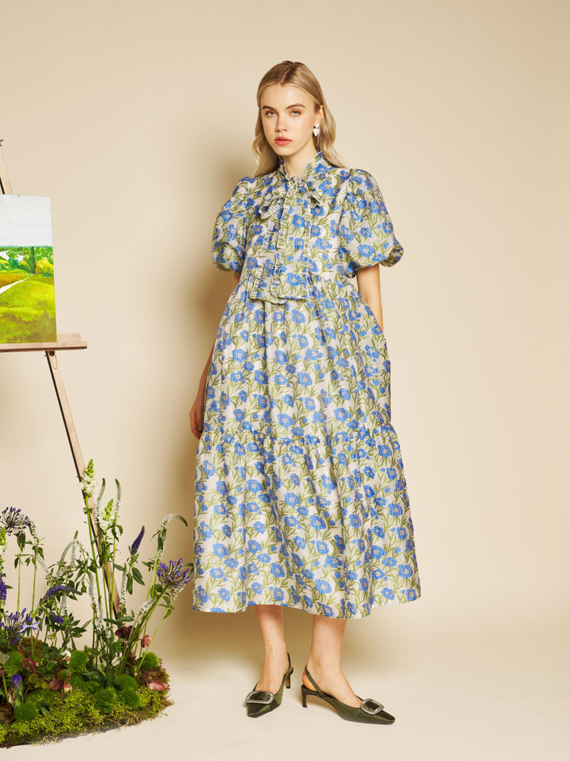 Iris Jacquard Midi Dress – Sister Jane (EU)