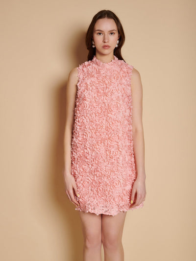 knee length dresses for ladies Janel Tweed Mini Skater Dress main image 1