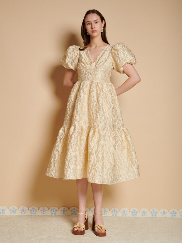 Yarrow Jacquard Midi Dress – Sister Jane (EU)