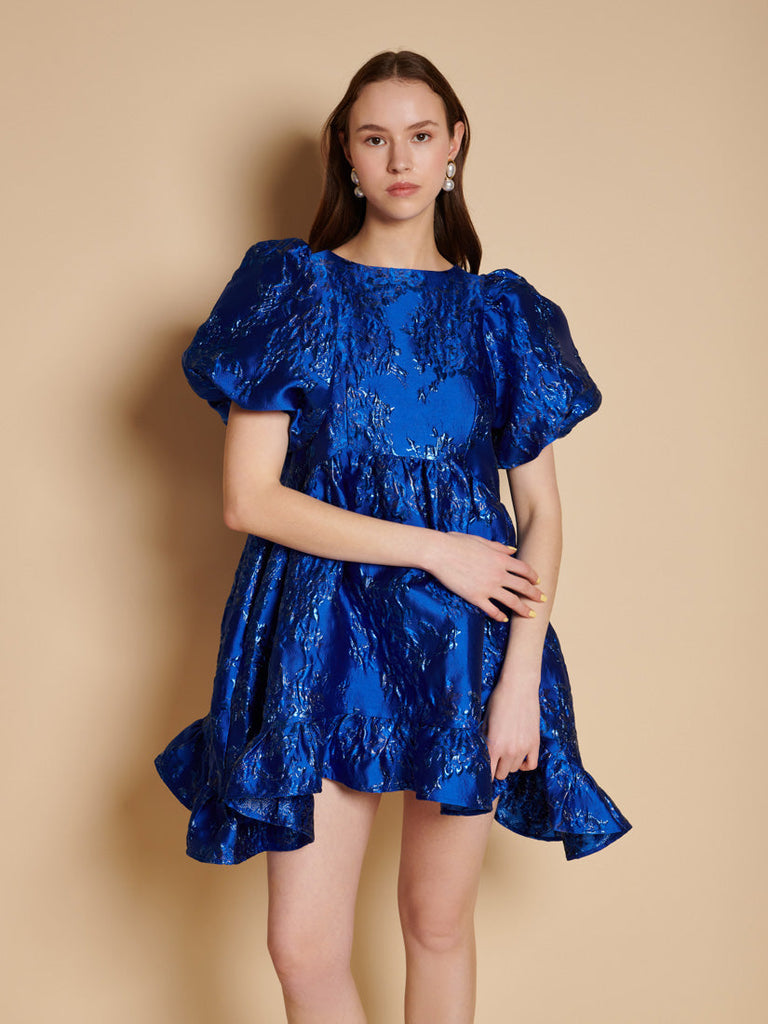 Watercolour Jacquard Mini Dress – Sister Jane (EU)