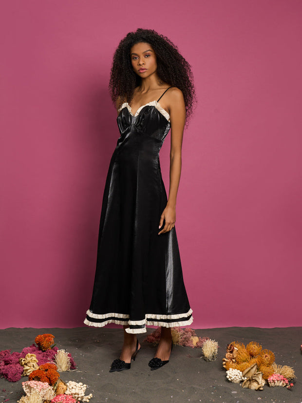 <b>DREAM</b> Cordelia Ruffle Cami Dress