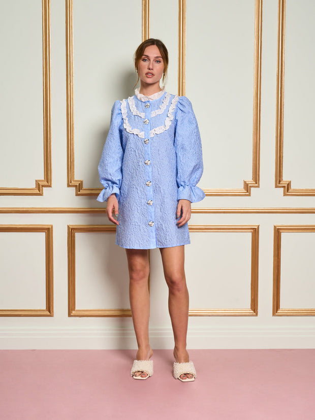 <b>DREAM</b> Sabine Ruffle Mini Dress