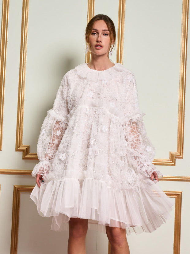 <b>DREAM</b> Dentelle Ruffle Tulle Dress
