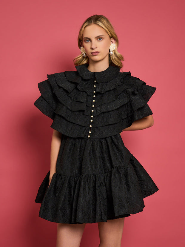<b>DREAM</b> Maya Organza Ruffle Dress