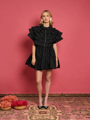 <b>DREAM</b> Maya Organza Ruffle Dress