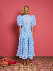 <b>DREAM</b> Sky Lily Embroidered Midi Dress