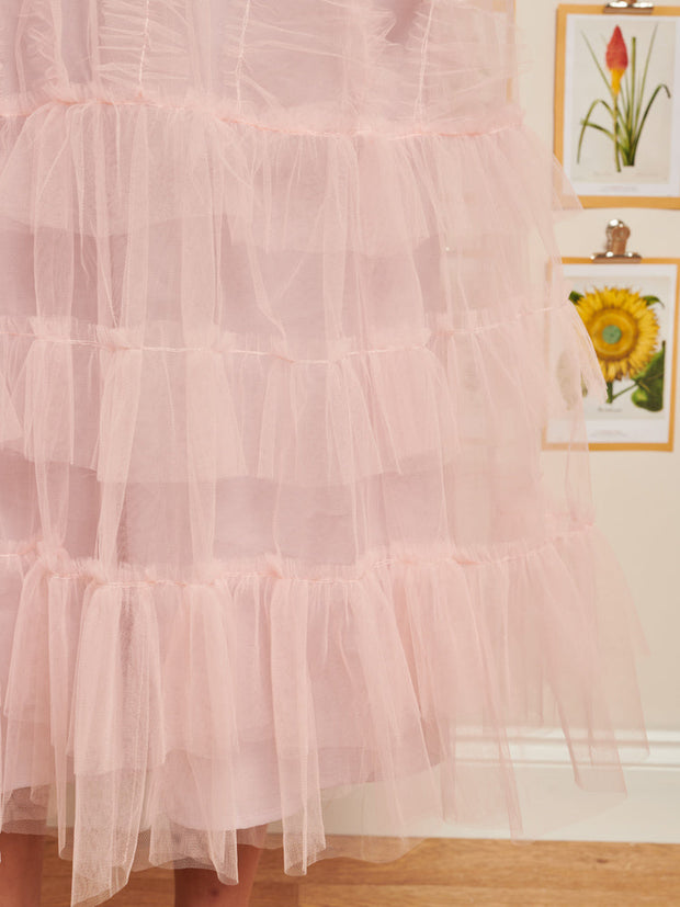<b>DREAM</b> Treasure Tulle Midi Dress