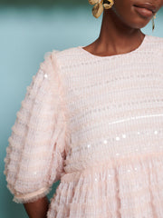 <b>DREAM</b> Rhubarb Sequin Mini Dress