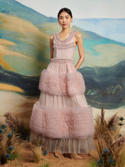 <b>DREAM</b> Montana Tulle Midi Dress