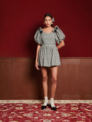 <b>DREAM</b> Thelma Check Mini Dress