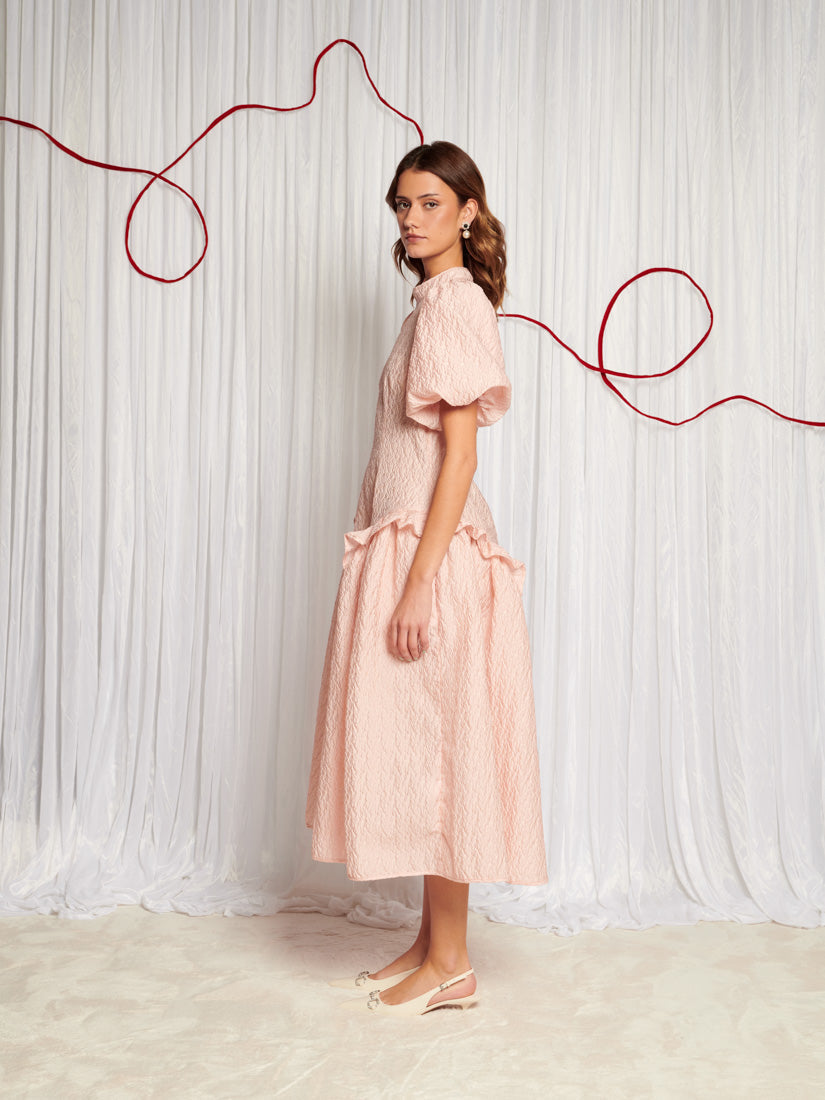 【売れ筋】 DREAM Swift (EU) Jane Sister – Dress Midi Jacquard ワンピース