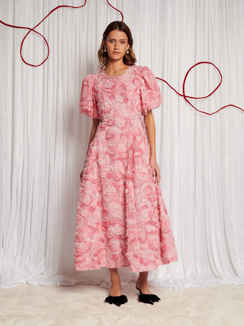 トップス sister jane  dream sister jane viviano DREAM Swift Jacquard Midi Dress – Sister Jane