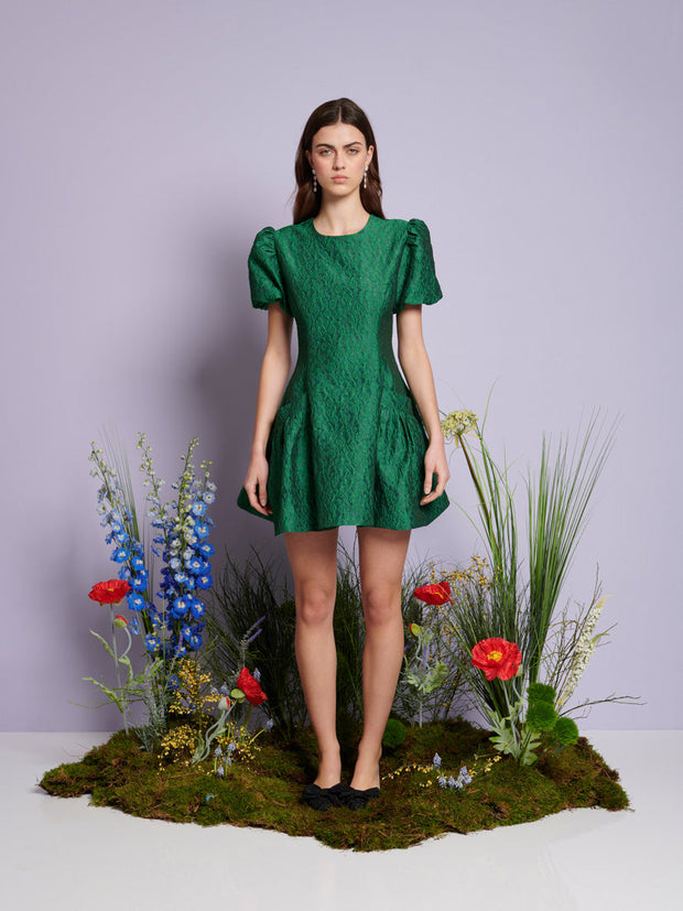 <b>DREAM</b> Trillium Jacquard Mini Dress