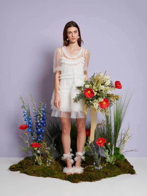 <b>DREAM</b> Heather Tulle Mini Dress