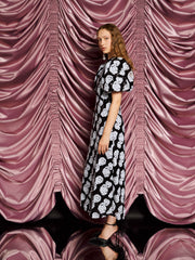 <b>DREAM</b> Roxie Rose Sequin Maxi Dress Onyx Black / Z