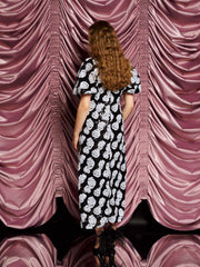 <b>DREAM</b> Roxie Rose Sequin Maxi Dress Onyx Black / Z