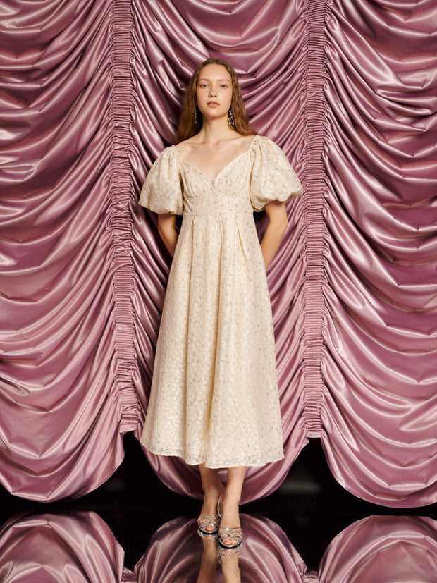 <b>DREAM</b> Sally Lace Midi Dress