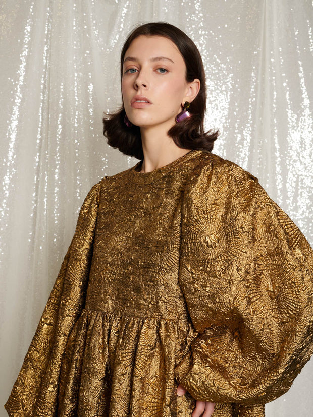 <b>DREAM</b> Masquerade Jacquard Mini Dress