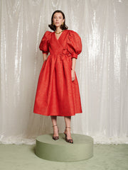 <b>DREAM</b> La Dolce Vita Wrap Midi Dress