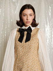 <b>DREAM</b> Sparkle Storm Tweed Mini Dress