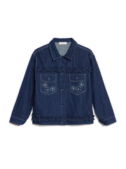 <b>DREAM</b> Rosie Denim Embroidery Jacket