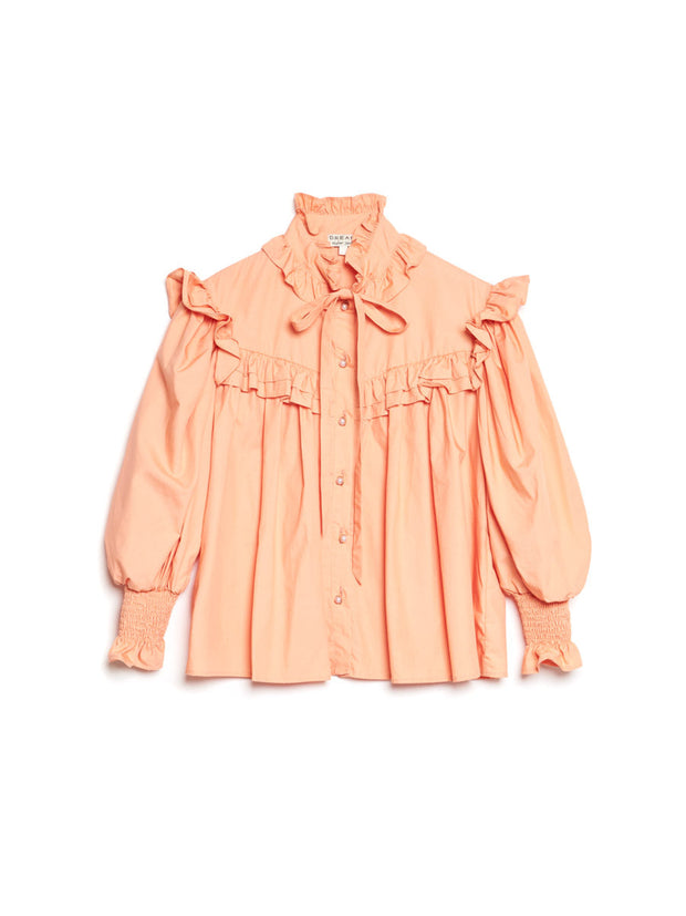 <b>DREAM</b> Sunset Ruffle Blouse