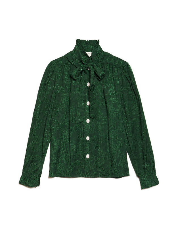 <b>DREAM</b> Vanity Jacquard Blouse