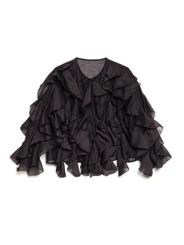<b>DREAM</b> Romance Ties Blouse