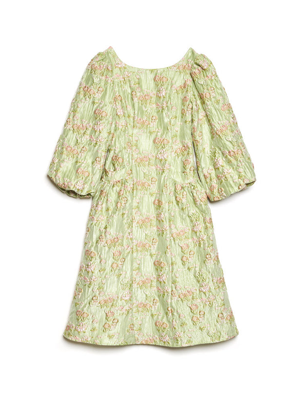<b>DREAM</b> Marble Jacquard Midi Dress