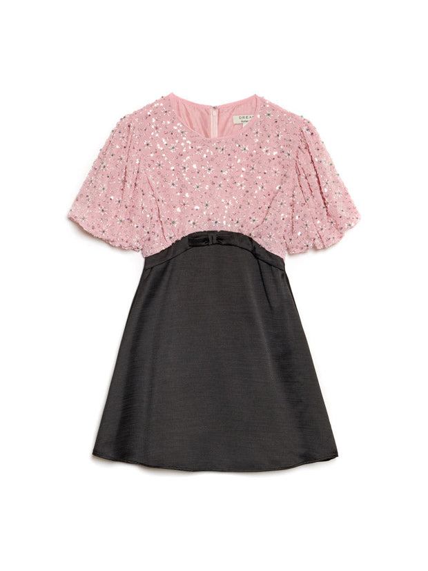 <b>DREAM</b> Pink Parade Embellished Mini Dress