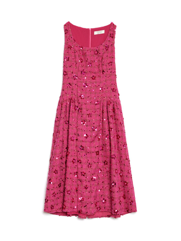 <b>DREAM</b> Hollywood Tweed Midi Dress