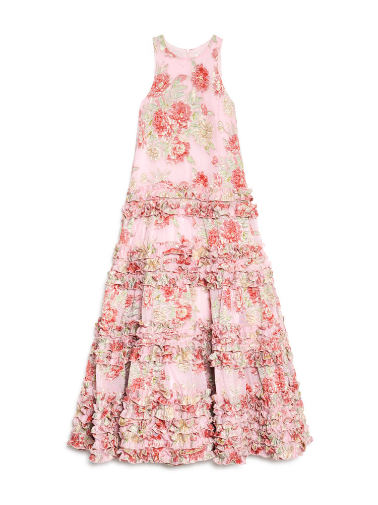 DREAM Rosier Jacquard Ruffle Maxi Dress – Sister Jane (EU)