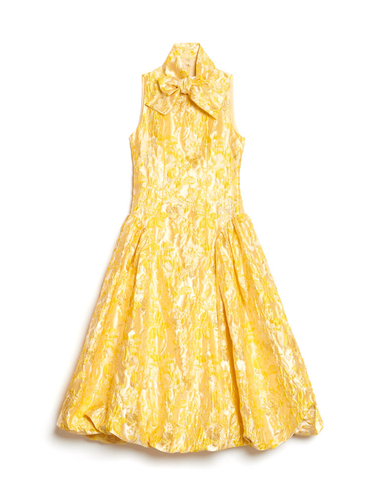 DREAM Ochre Jacquard Midi Dress – Sister Jane (EU)