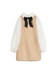 <b>DREAM</b> Sparkle Storm Tweed Mini Dress