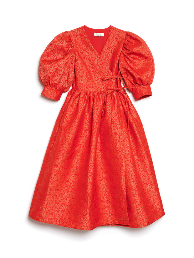 <b>DREAM</b> La Dolce Vita Wrap Midi Dress