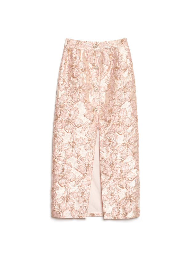 <b>DREAM</b> Elsewhere Jacquard Midi Skirt