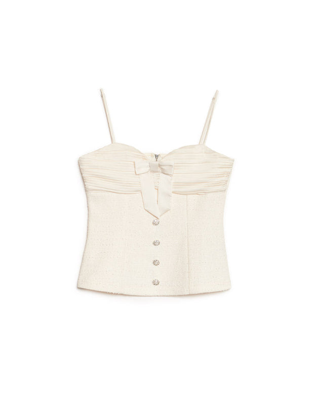 <b>DREAM</b> Showgirls Tweed Top