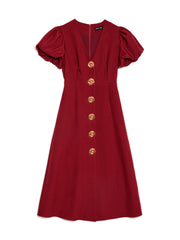 Sandy Swirl Midi Dress