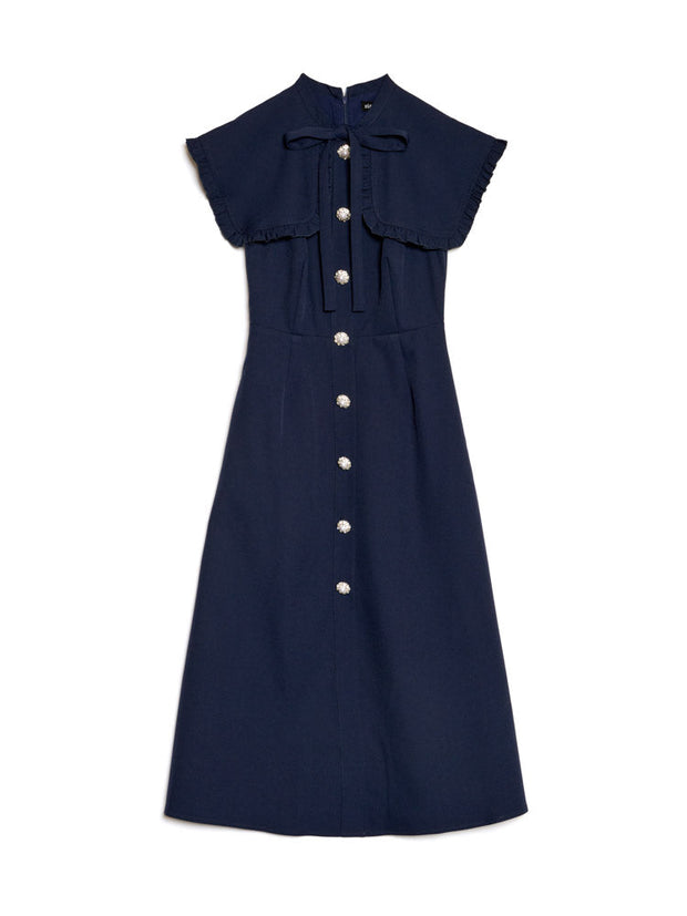 Bibi Bib Collar Midi Dress