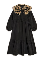 Eleanor Removable Collar Maxi Dress