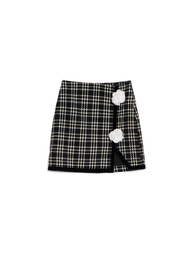 <b>DREAM</b> Eden Check Mini Skirt