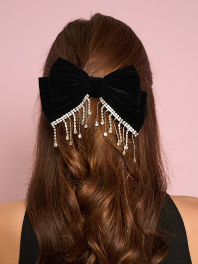 Priya Velvet Hair Bow