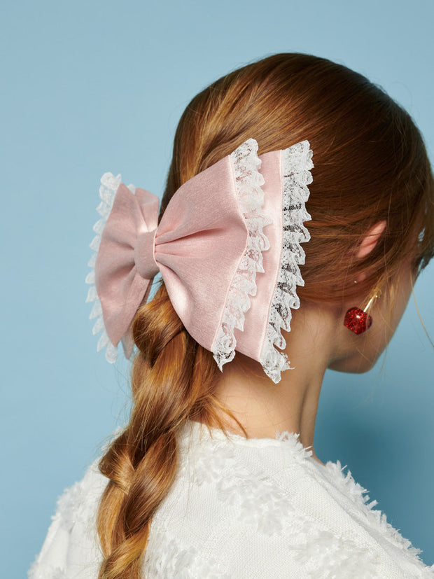 Tilly Taffeta Hair Bow