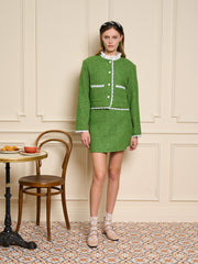 Macaron Tweed Jacket