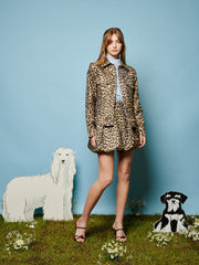 Lola Leopard Jacquard Jacket